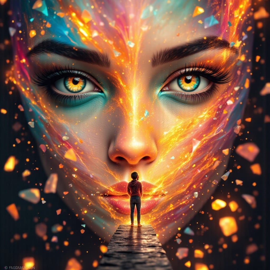 Magical Fairy Dust Portrait