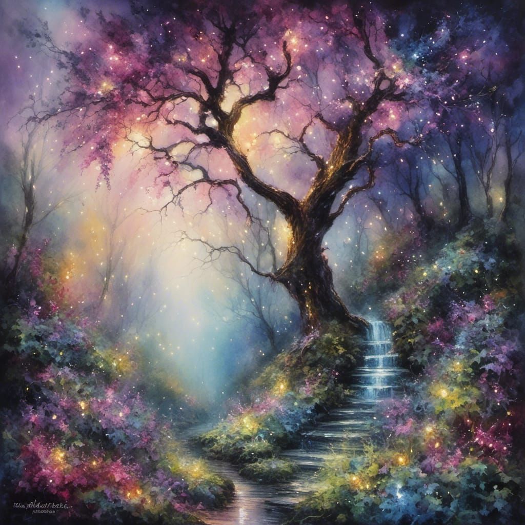 Enchanted Fairies in Magical Ambiance