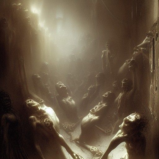 Horrific Scene of Brain-Dead Babies Eating