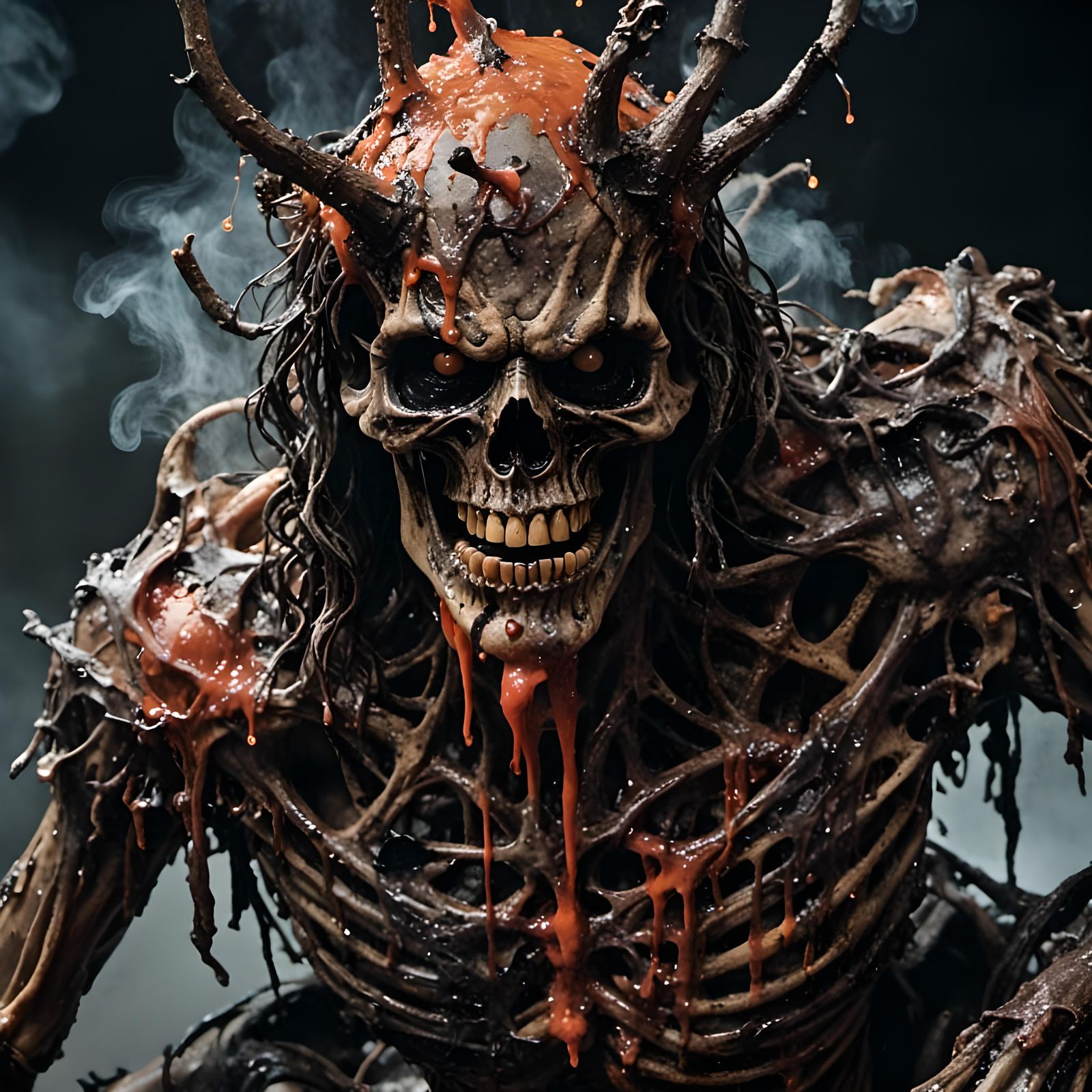 Viscous Dark Goo Texture