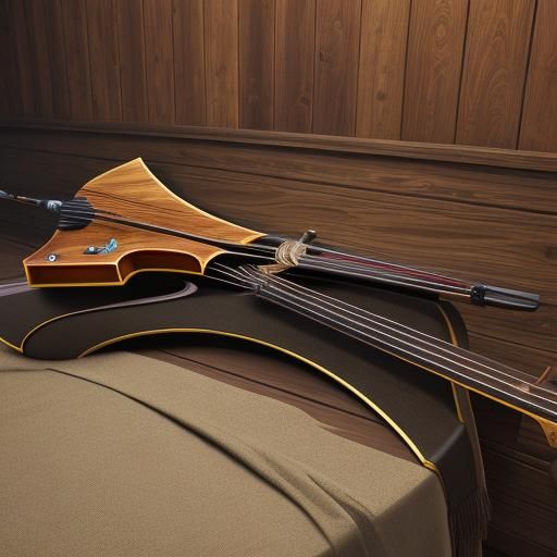 Low-Poly Recurve Bow with C-Shaped Design