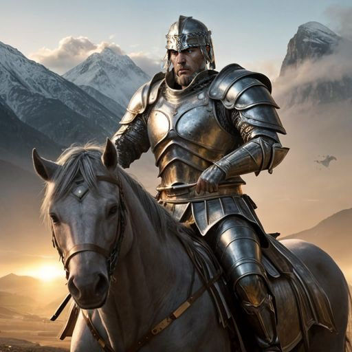 Epic Roman Legionnaire in Sunrise Glory