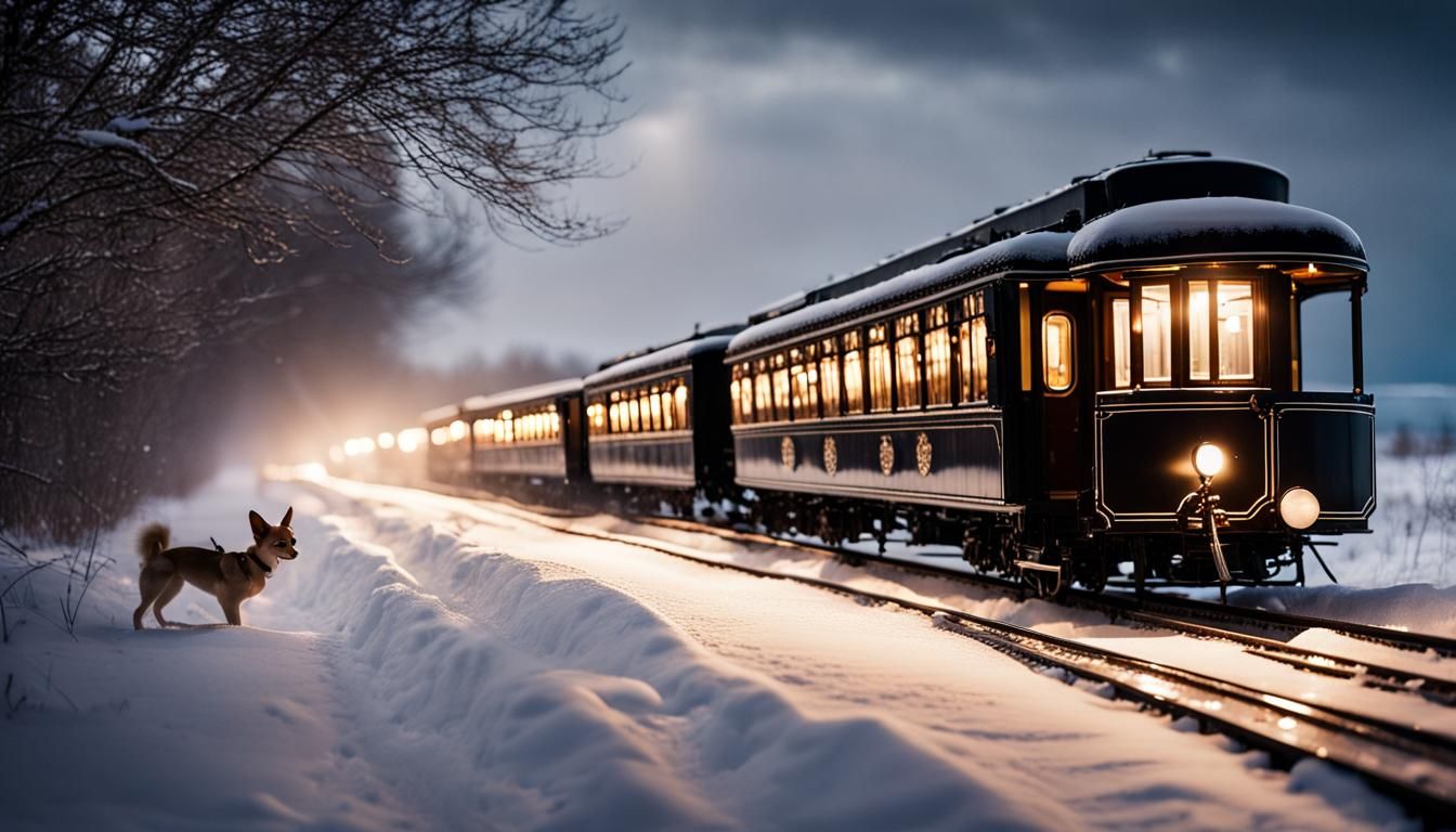 Orient Express in Winter Storm: Chihuahua Passengers
