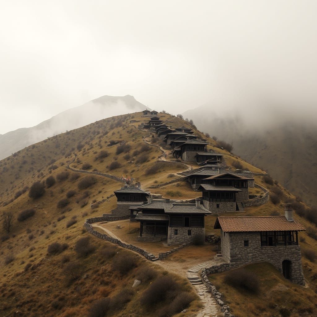 Picturesque Tibetan Village in Highland Hills