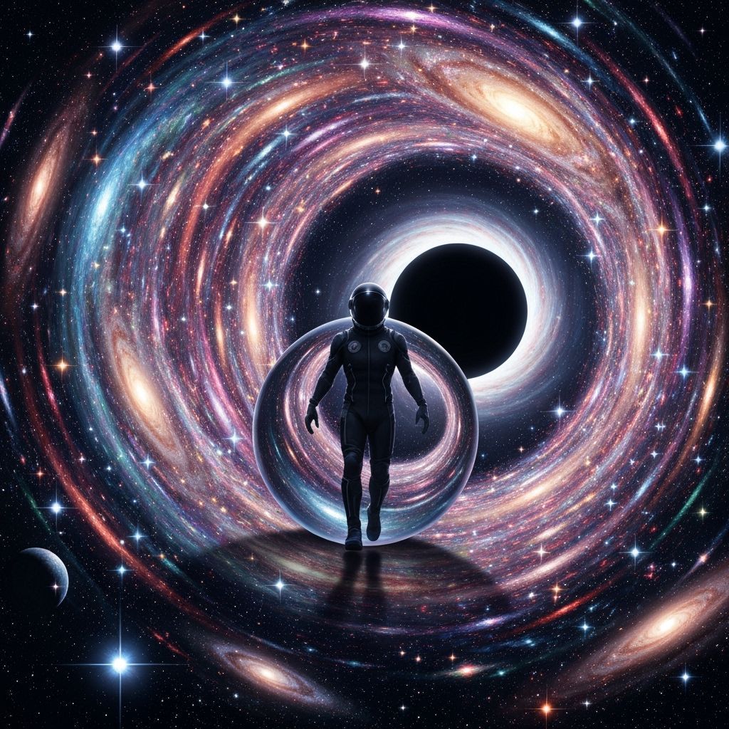 Cosmic Voyager Navigating a Wormhole