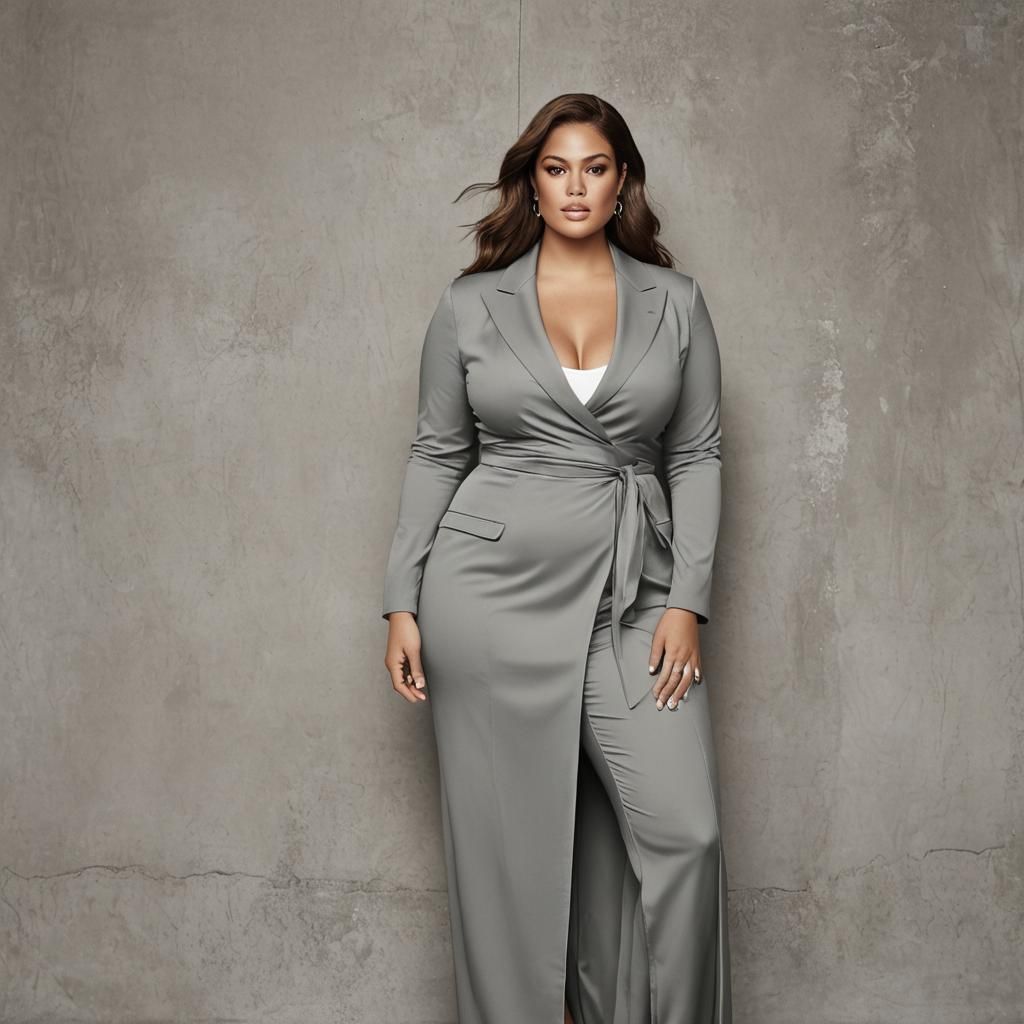 Ashley Graham AI Portrait