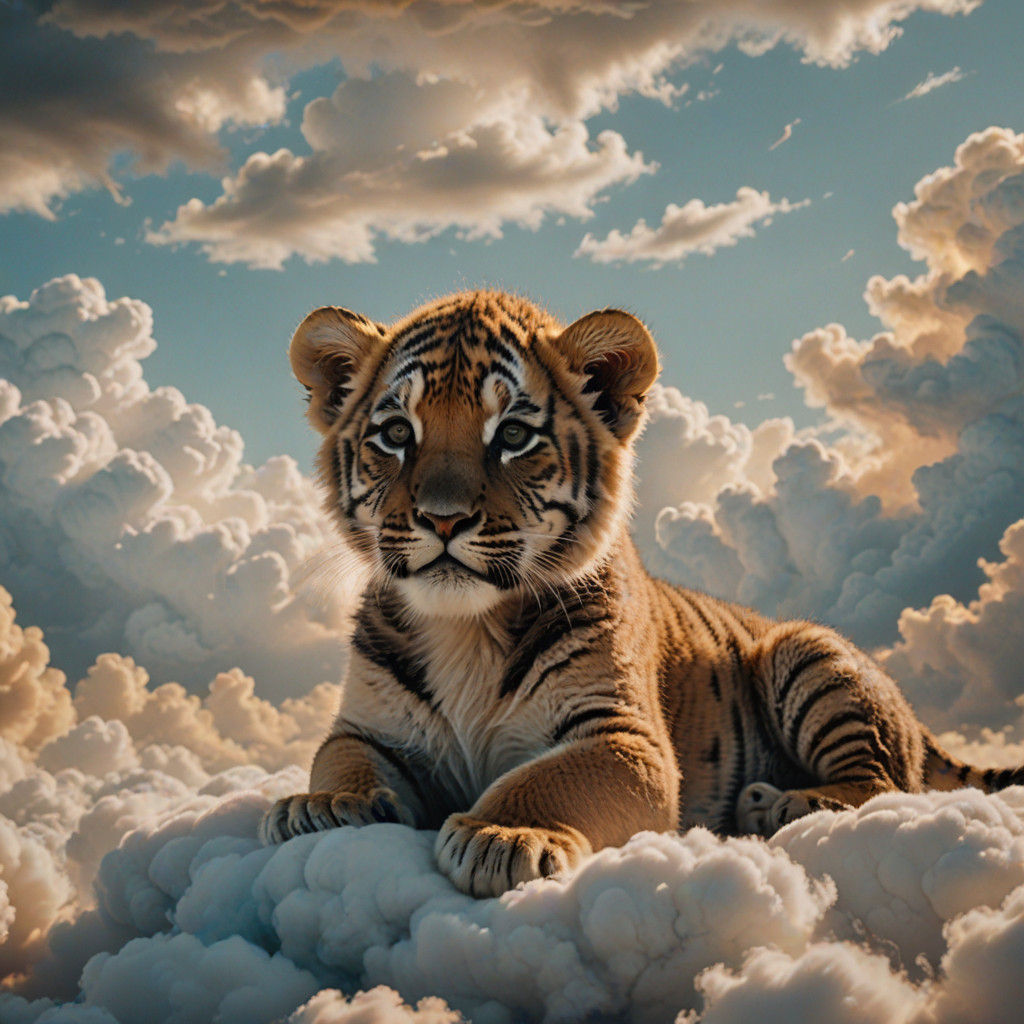 Dreamy Cloud Tiger Cub