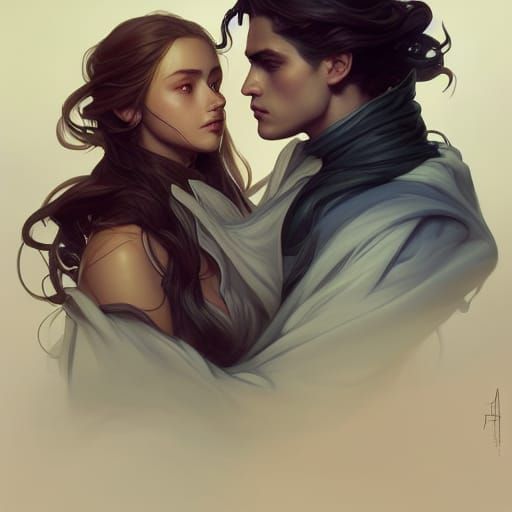 Detailed Portrait with Dynamic Lighting and Intricate Detail...