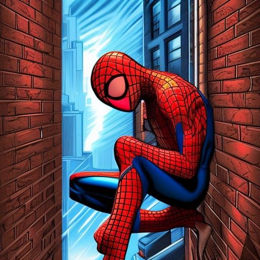 Spider-Man's Mental Breakdown: Comic Book Art
