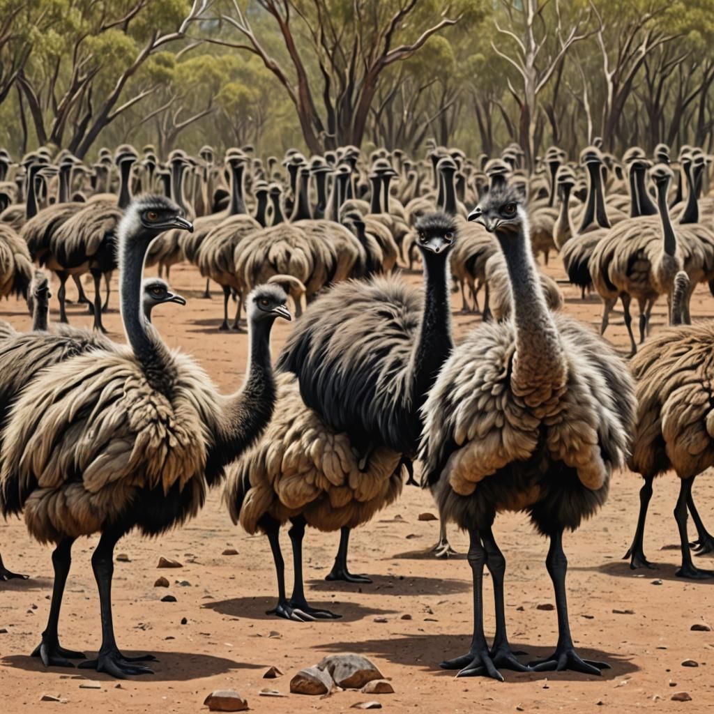 The Great Emu War: An Australian Fable