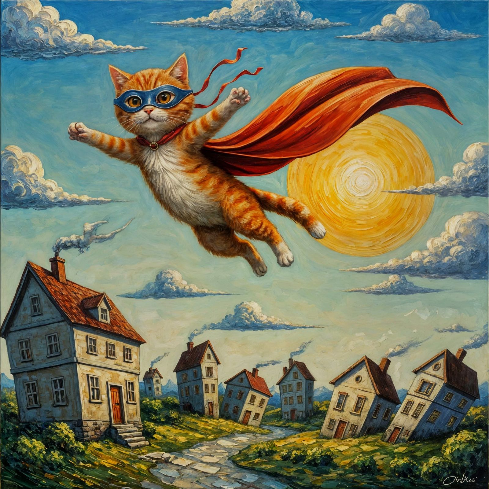 Supercat is back in town 🐾