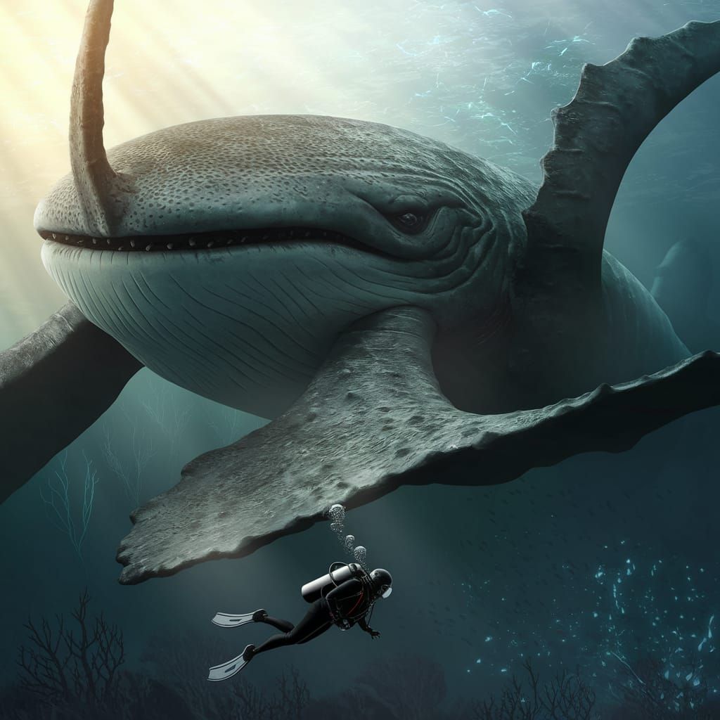 Enormous Bloop Leviathan Whale Facehugger Hybrid Looms Over ...