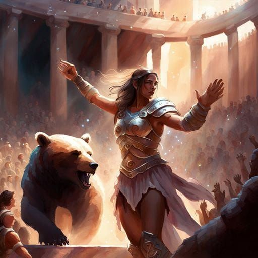 Cartoonish Ursula the Sea Witch Digital Painting