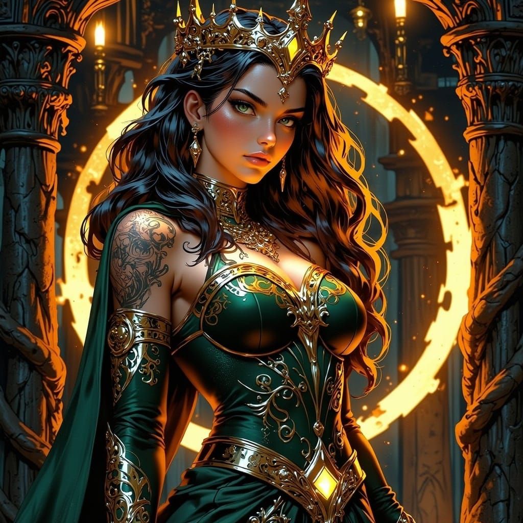 Sovereign of Mystical Lore Conjuring Ancient Spells