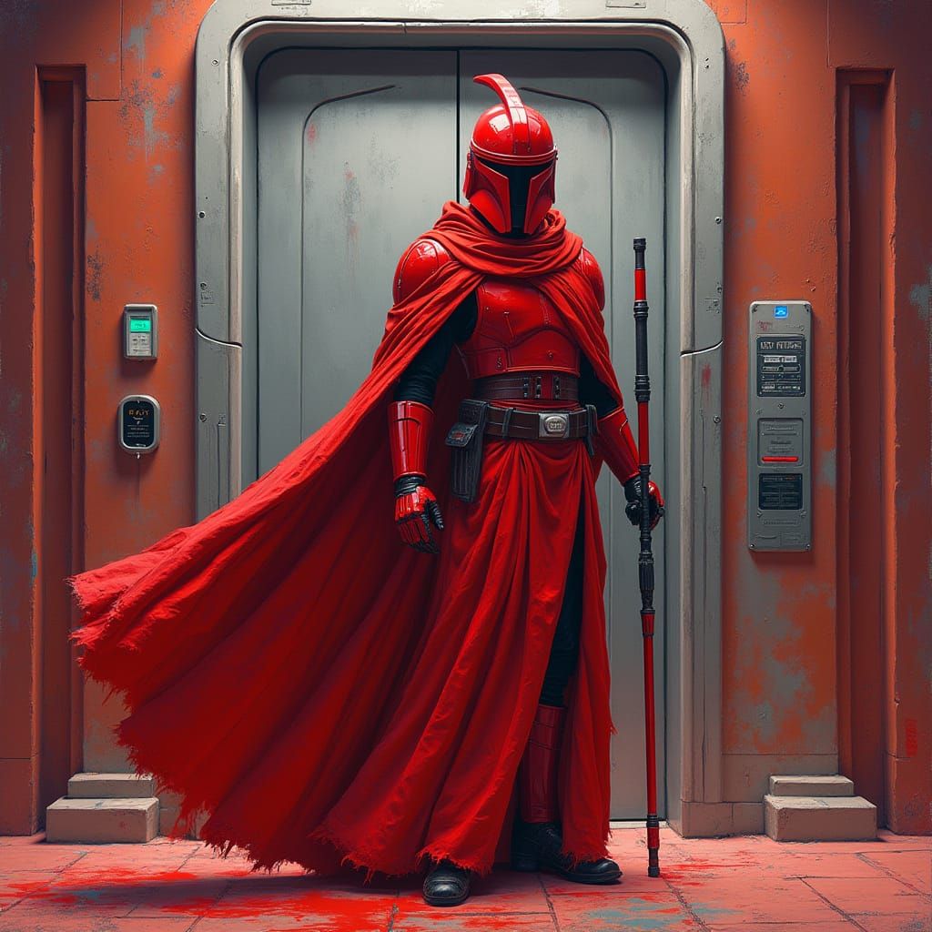 Star Wars Royal Guard in Graffiti Art Style