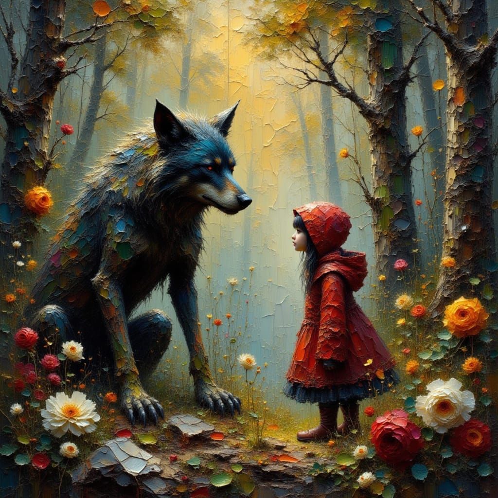 Little Red Riding Hood and the Wolf