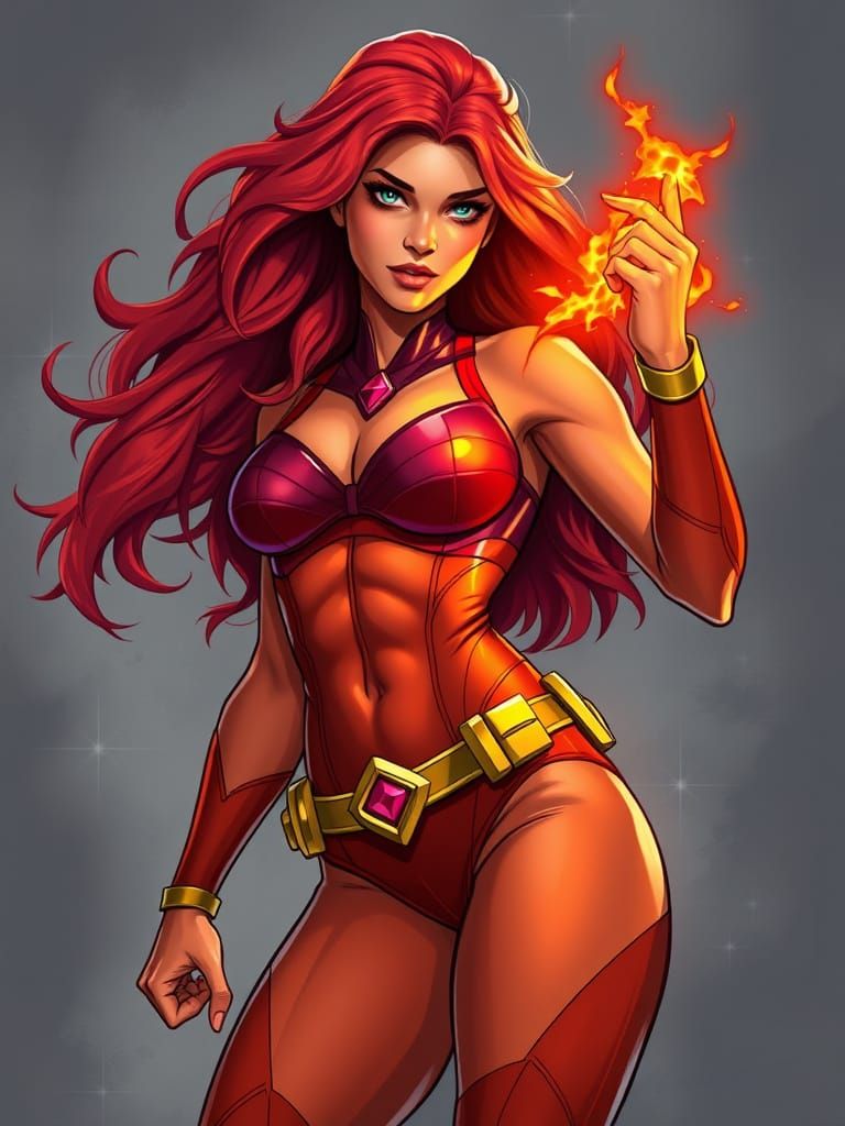 Starfire: Sydney Sweeney as Alien Superheroine