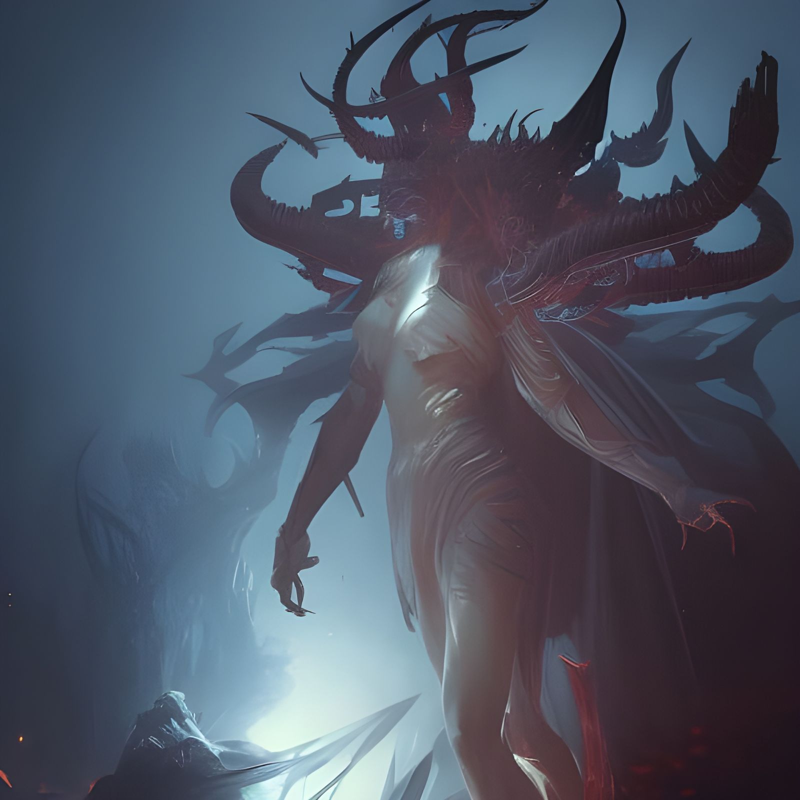 Demon King: Dark Fantasy Concept Art