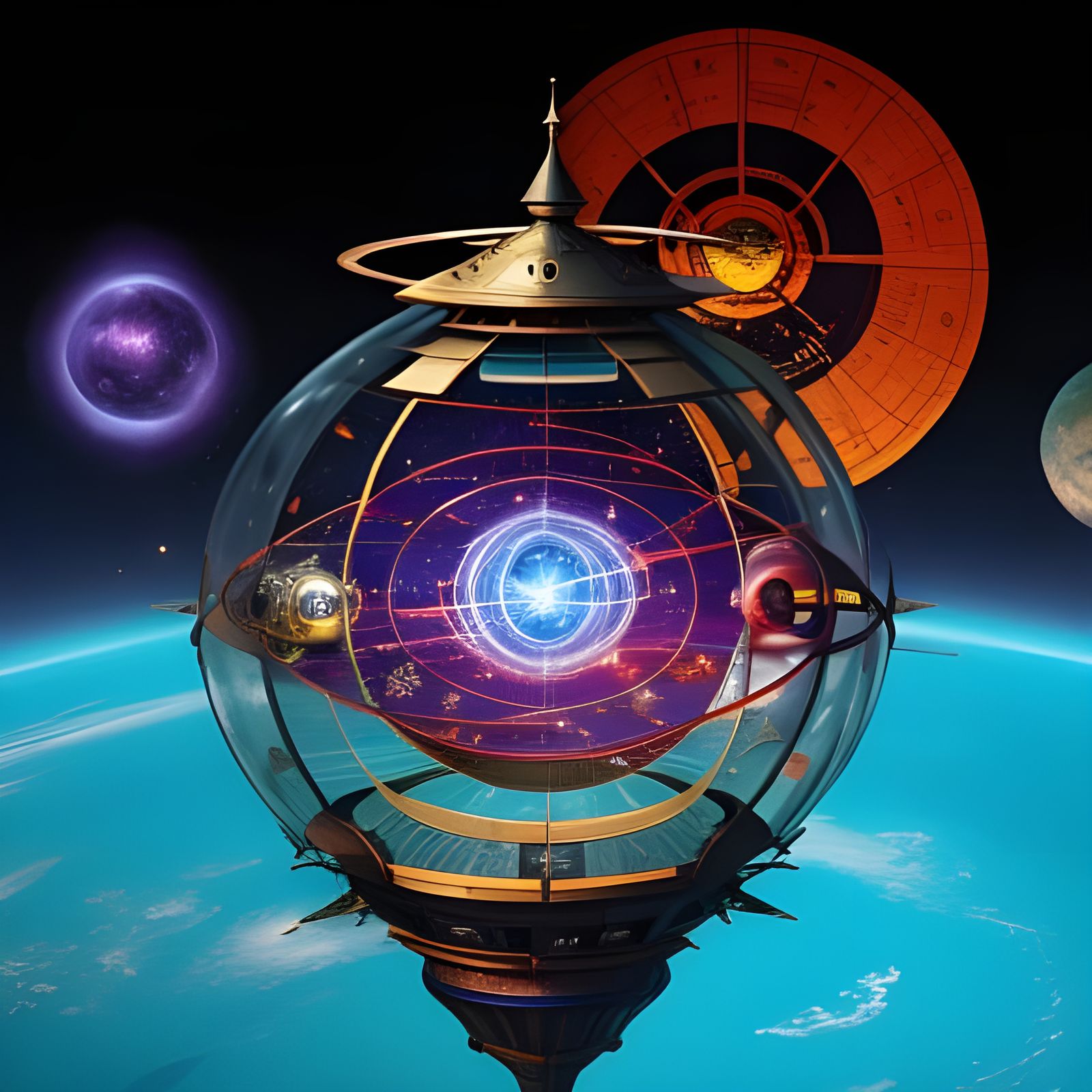 Cosmic Astrolabe of Ancient Magic