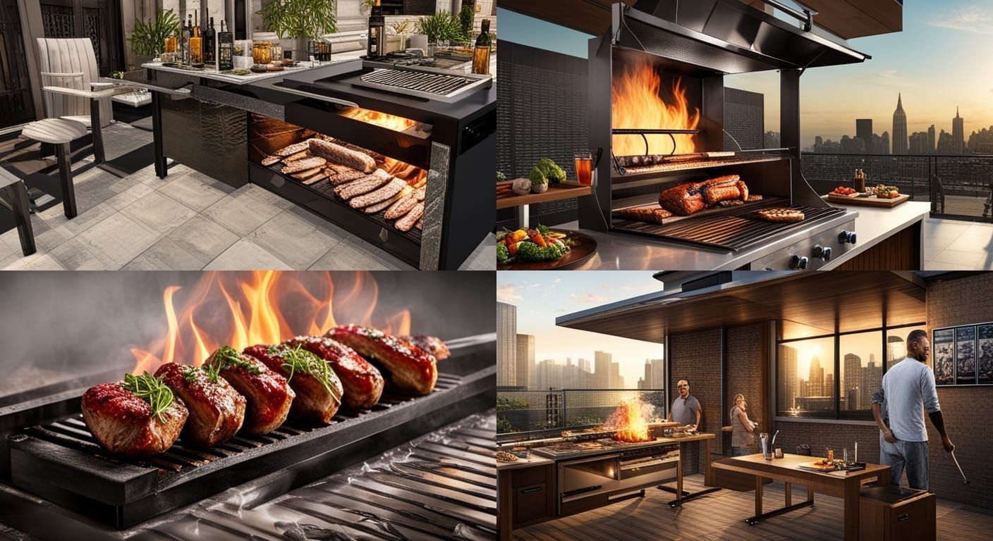 Modern and Classic Argentine Grills Design