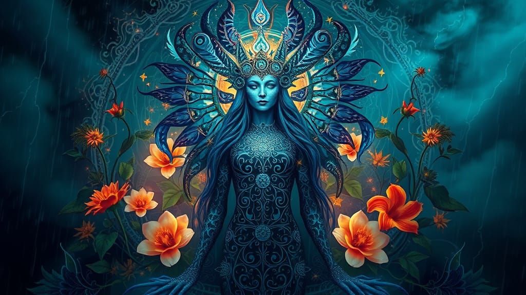 Hecate in Ethereal Bloom