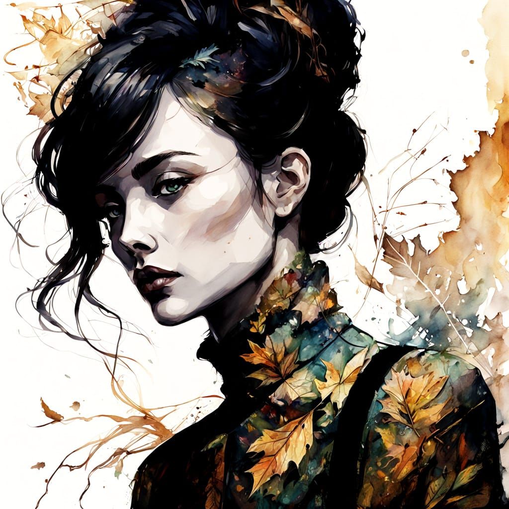 Woman Meets Stranger on Cobblestone Stairs in Golden Light