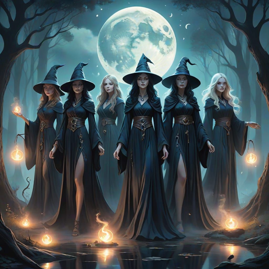 Witches never fade