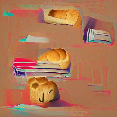 Golden Loaf of Freshly Baked Bread