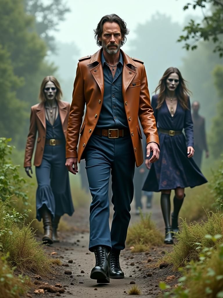 Rick Grimes in Post-Apocalyptic Fashion Show