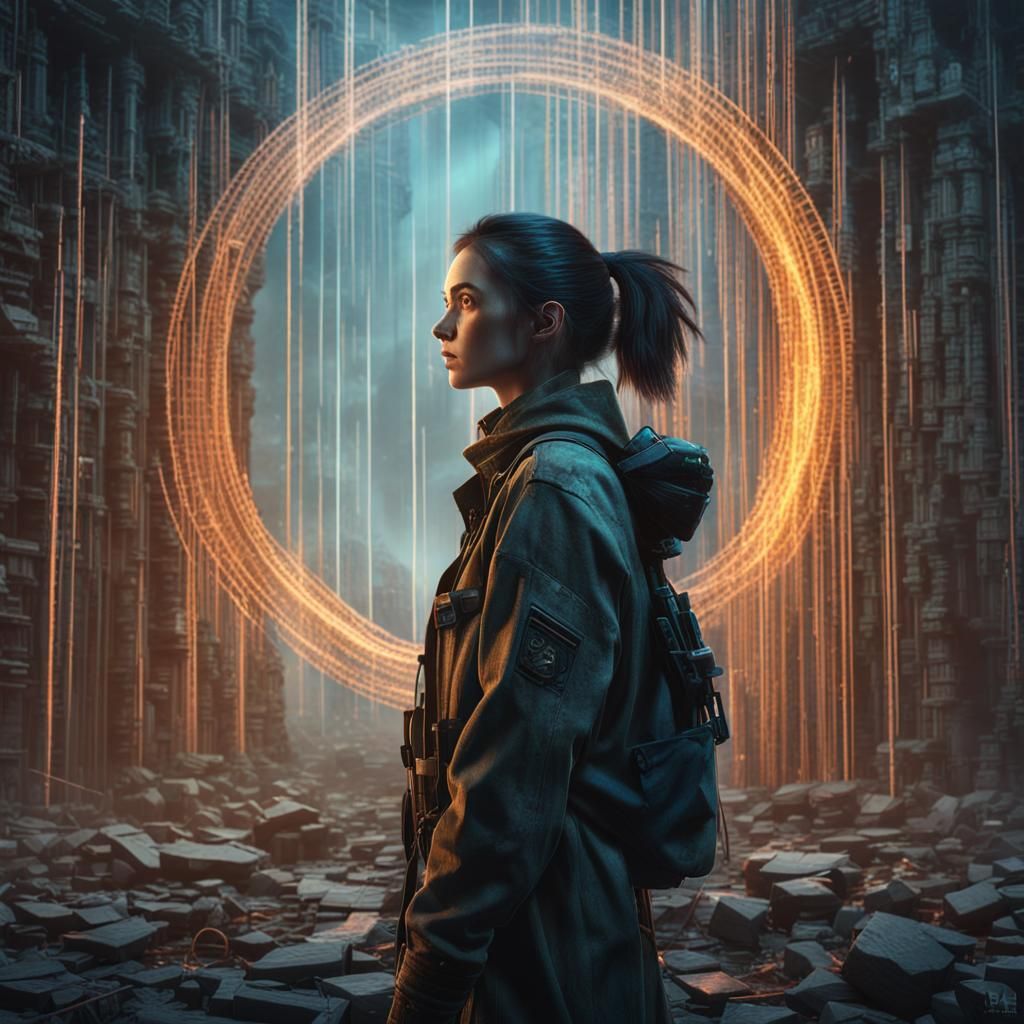 Post-Apocalyptic Scientist and Interdimensional Portal