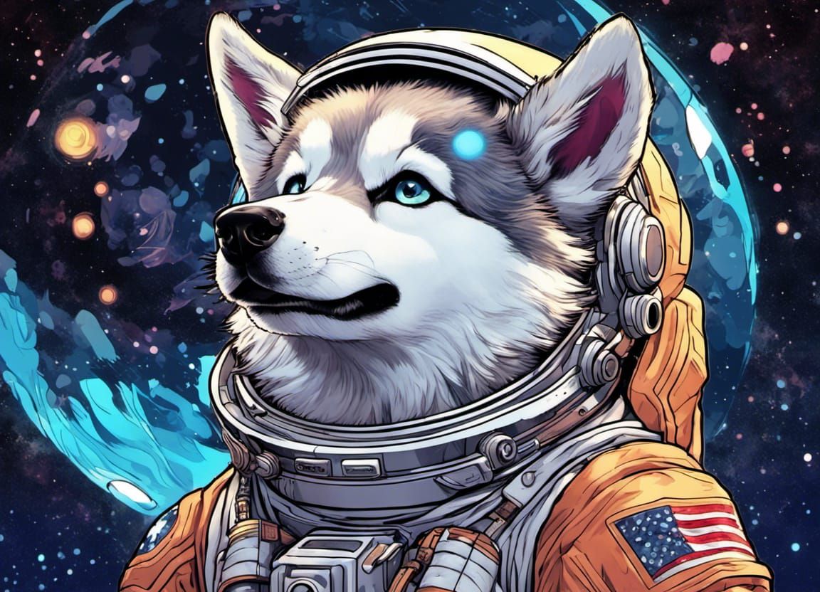 Husky Astronaut