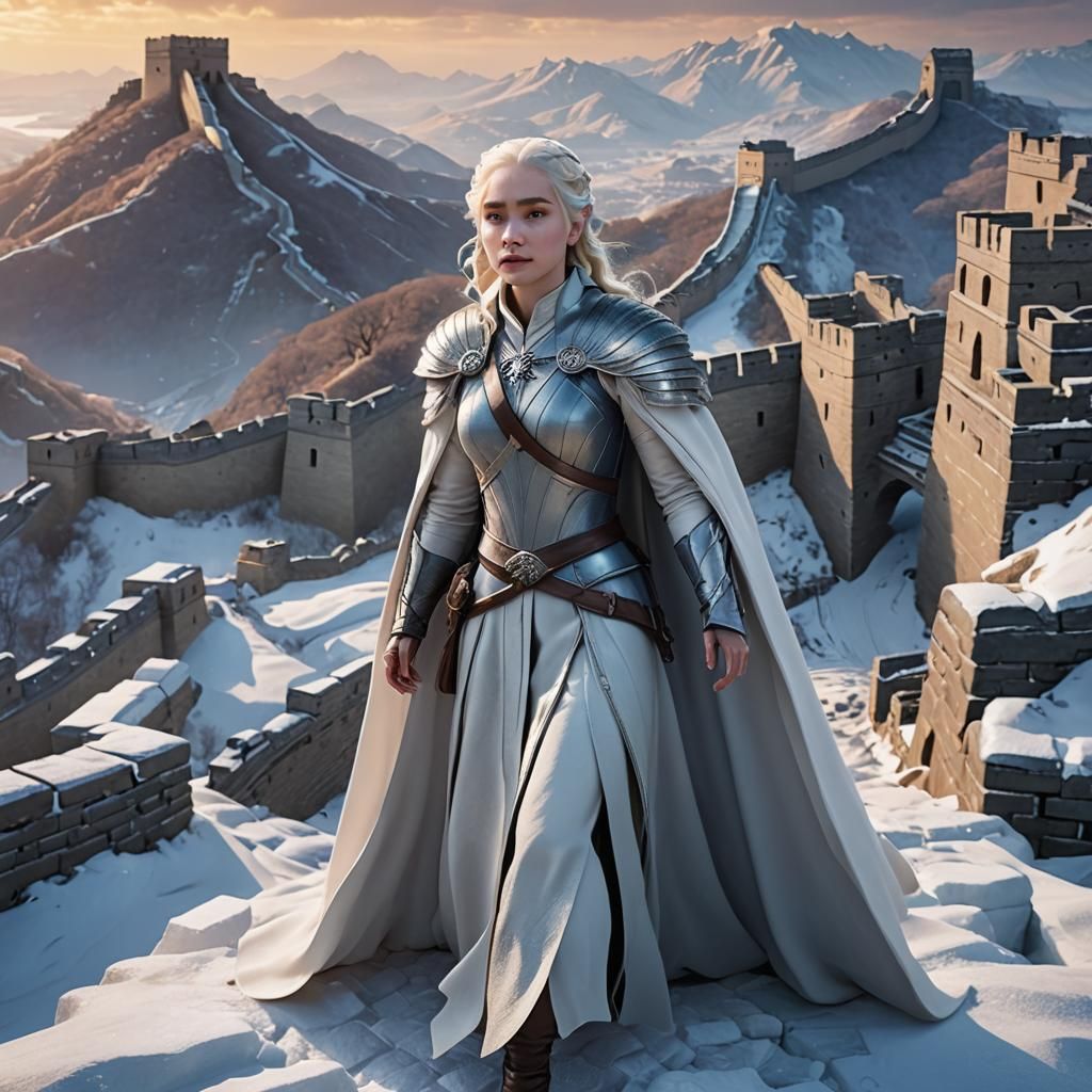 Daenerys Targaryen at the Wall