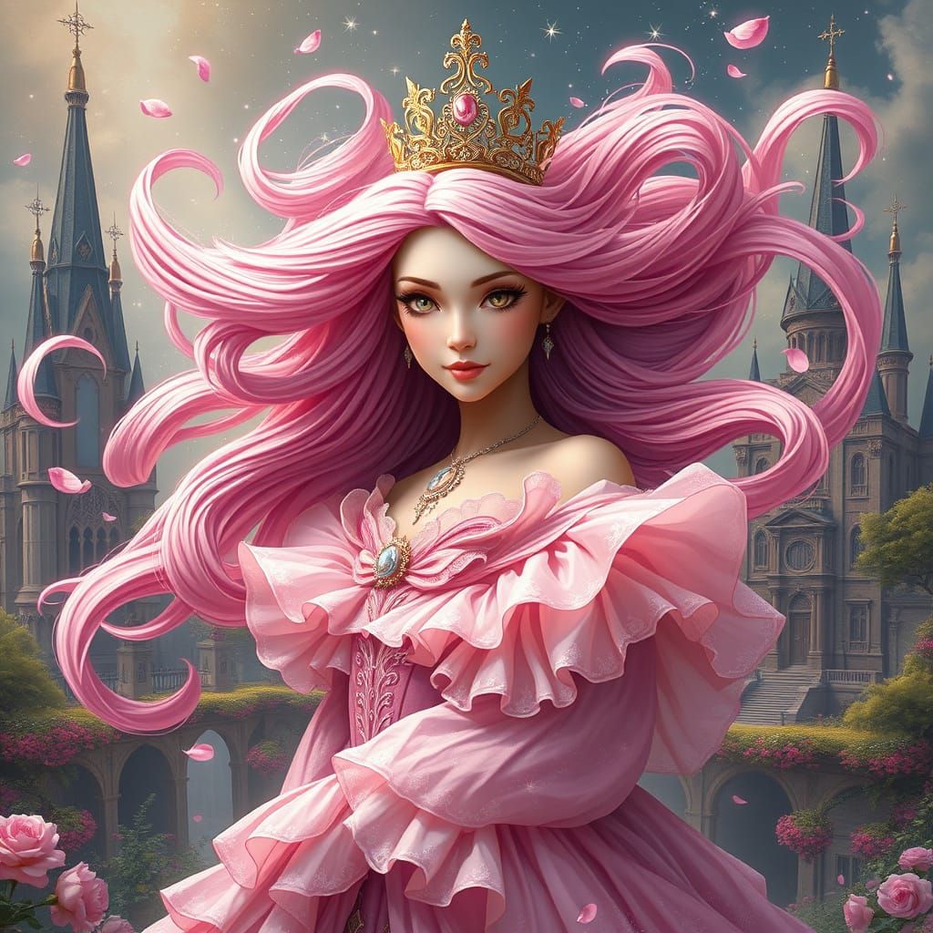 Regal Whimsy in a Fantastical Kingdom