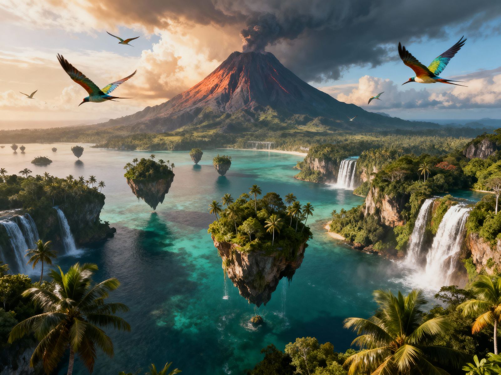 Breathtaking Tropical Islands from Above