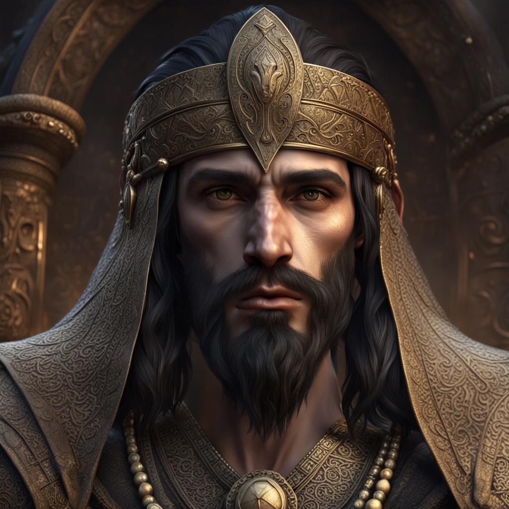 Dwemer Artificer Portrait in Steampunk Style