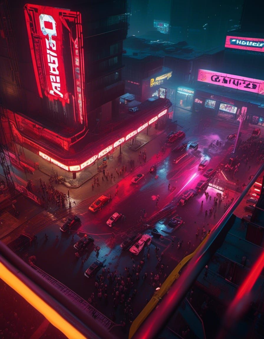 Cyberpunk Level Design