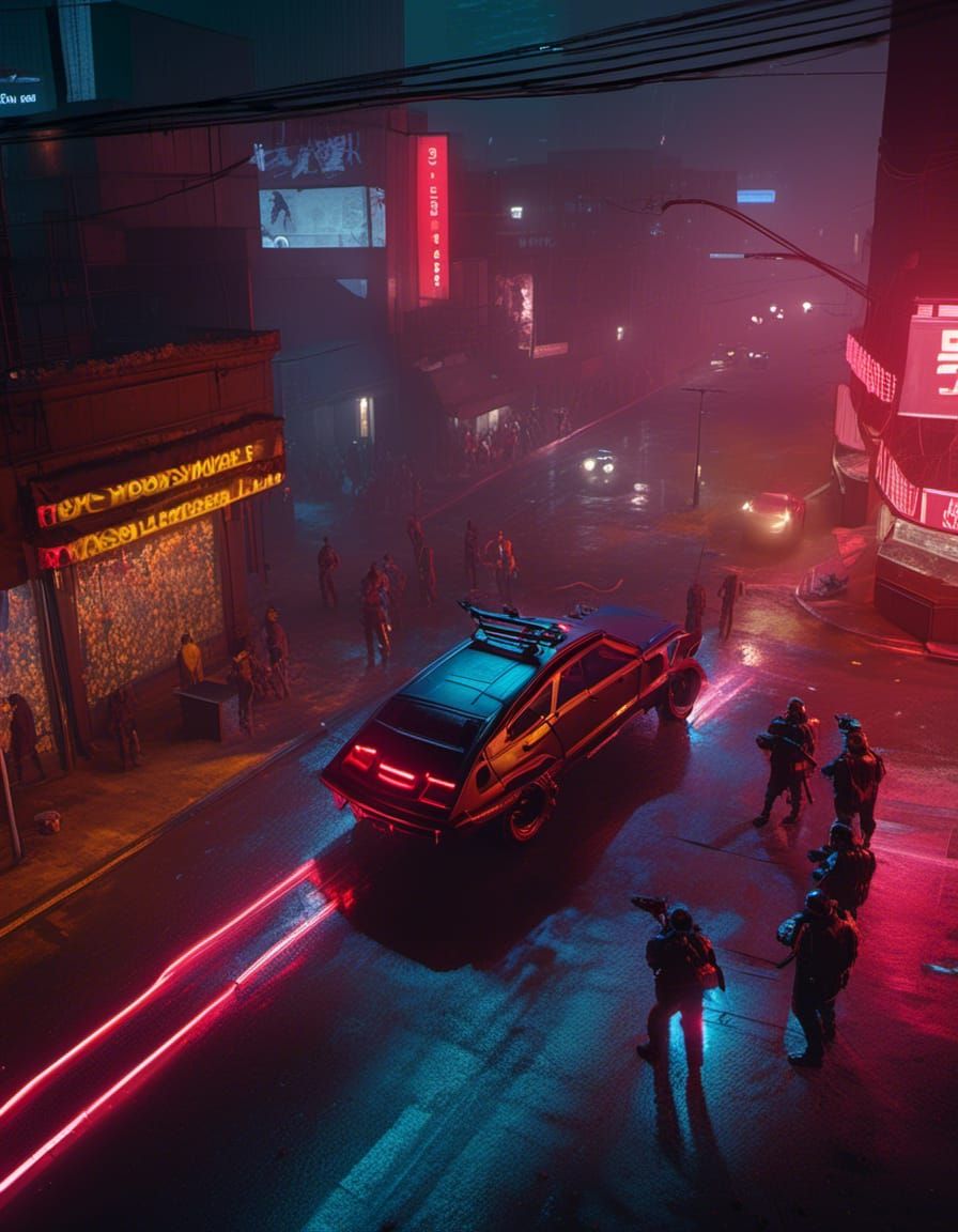 Cyberpunk Level Design