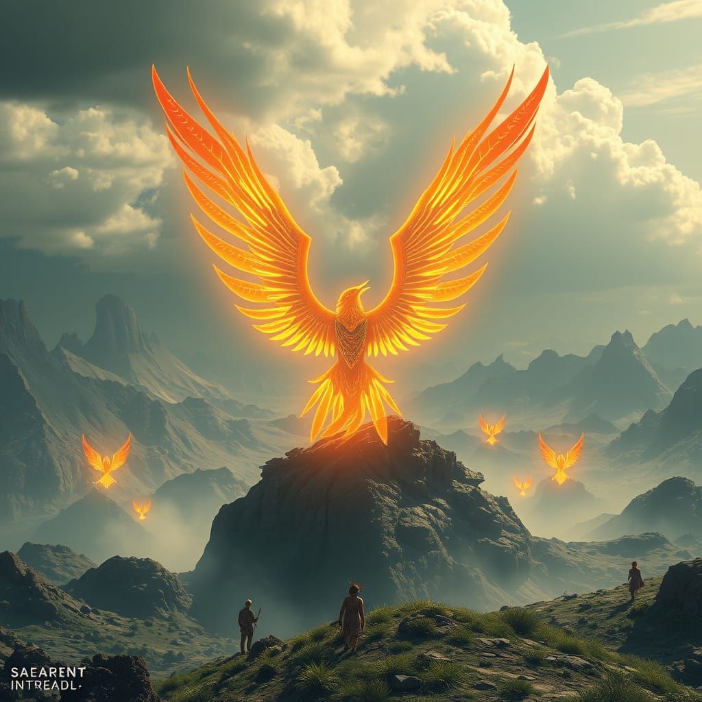 Phoenix Spirit: A Futuristic Tribute to Native Culture