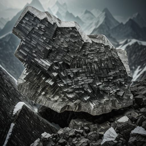 Molybdenite in Cinematic Hyperrealism