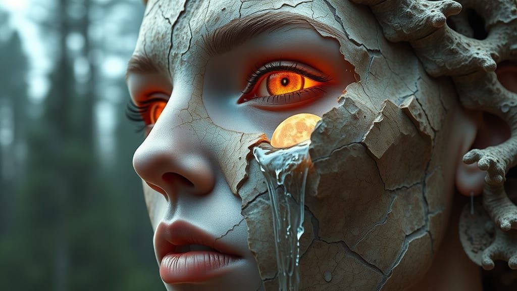 Transhumanist Goddess of Celestial Harmony