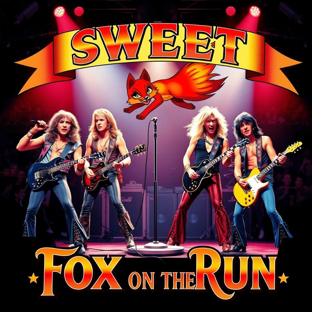 SWEET  -  Album called Fox on the Run