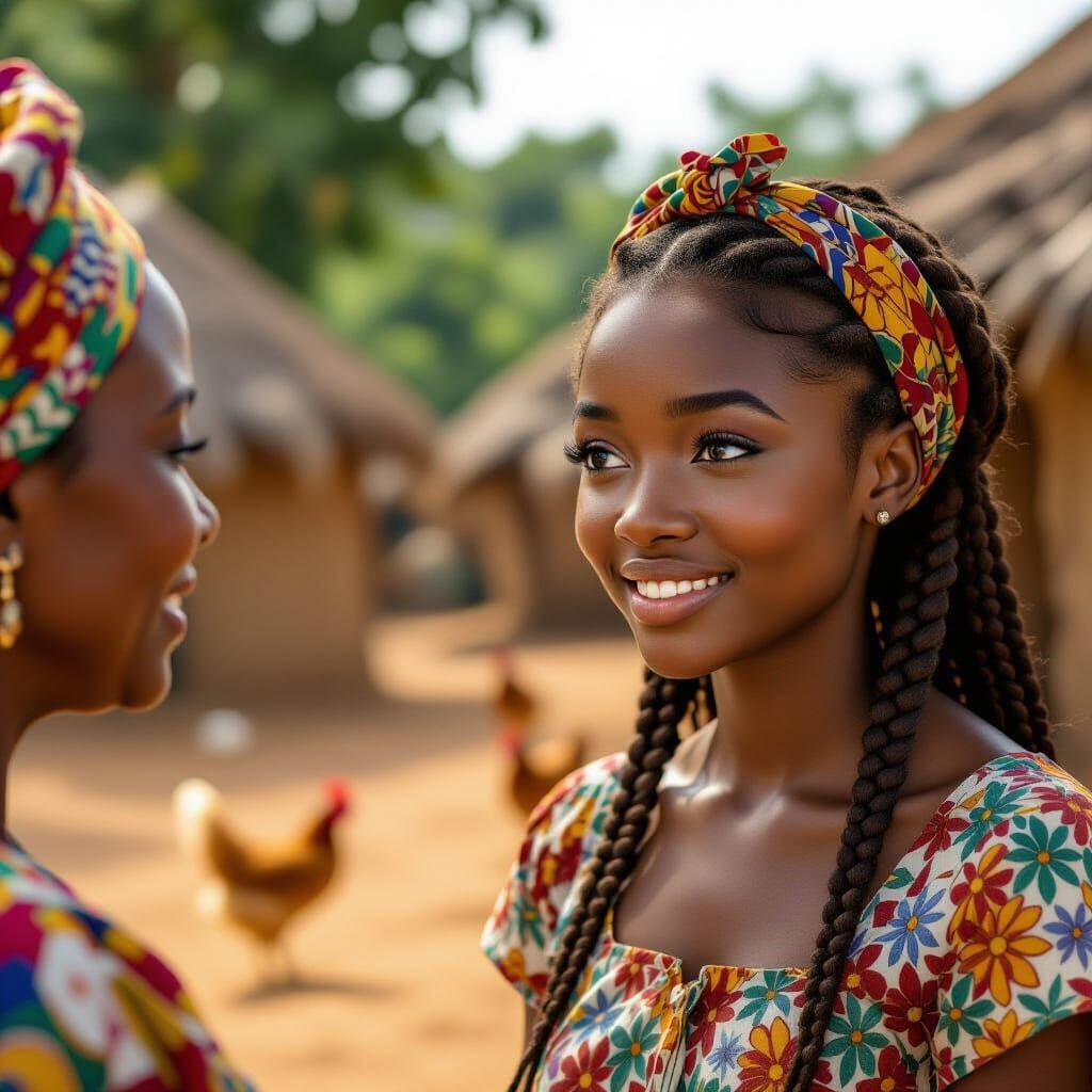 Teenage Girl with Subtle Envy and Expressive Eyes