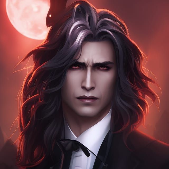 Dark handsome stranger