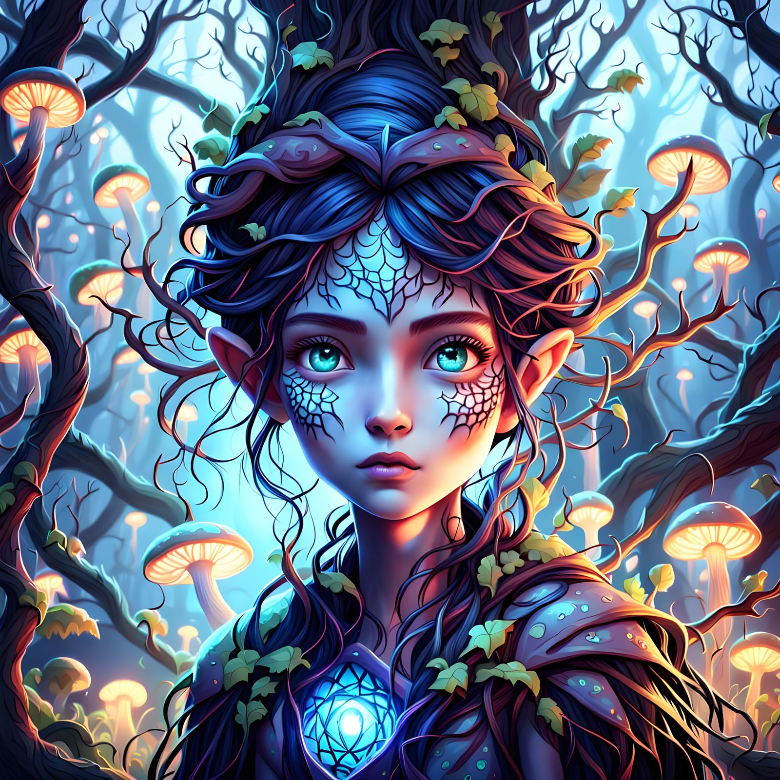 Thorn Fairy Guardian in a Hidden Grove