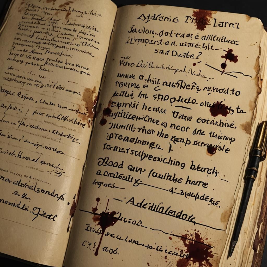 Sinister Diary Reveals Murder Plot in Dark Academia