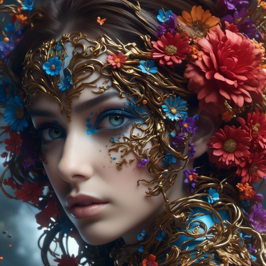 Fantastical Matte Painting with Intricate Detail