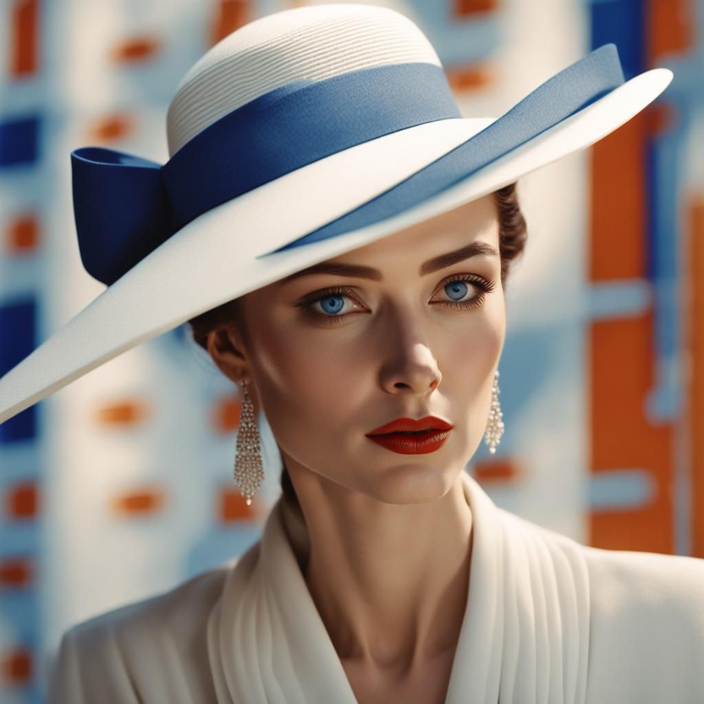 Elegant Woman in Cinematic Lighting, Photorealistic Portrait