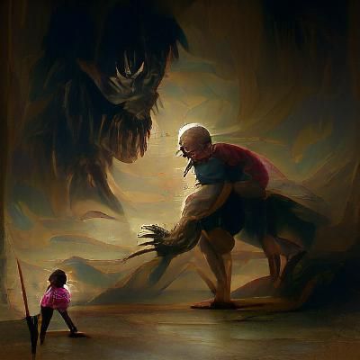 David and Goliath: Sinister Fantasy Battle