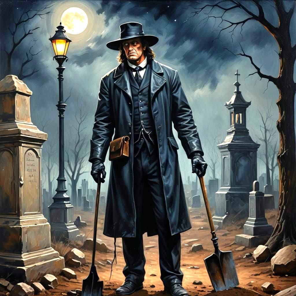 Grim Reaper's Duty: A Somber Undertaking