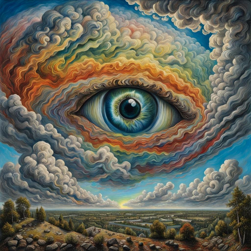 Giant eye in the Sky